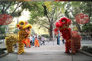 祥狮献瑞 开工大吉