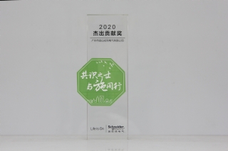 施耐德电气 2020杰出贡献奖